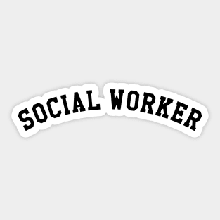 Social Worker Sticker